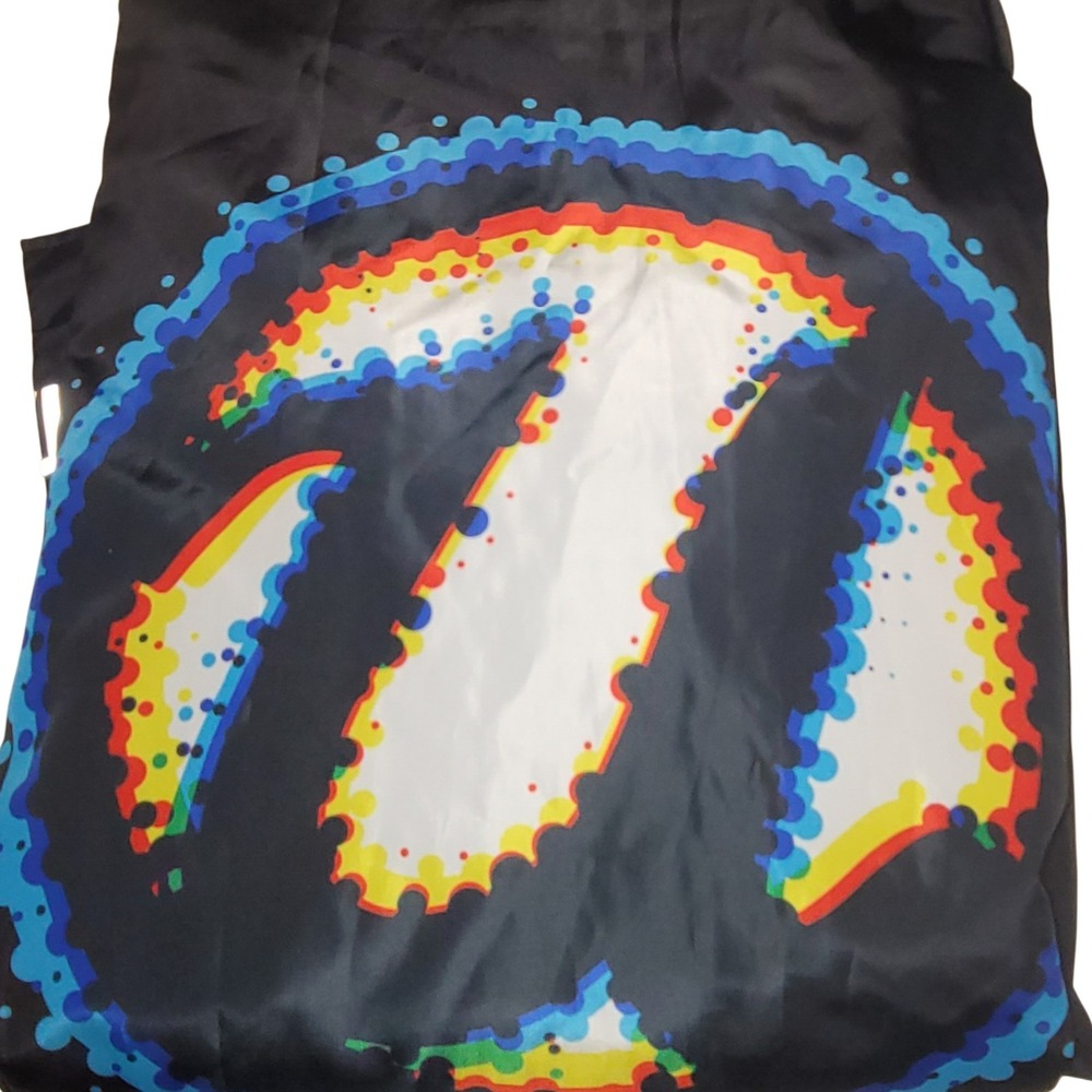 Usher Music Concert Tour Merchandise Windbreaker Jacket Mens Large Black Sz L